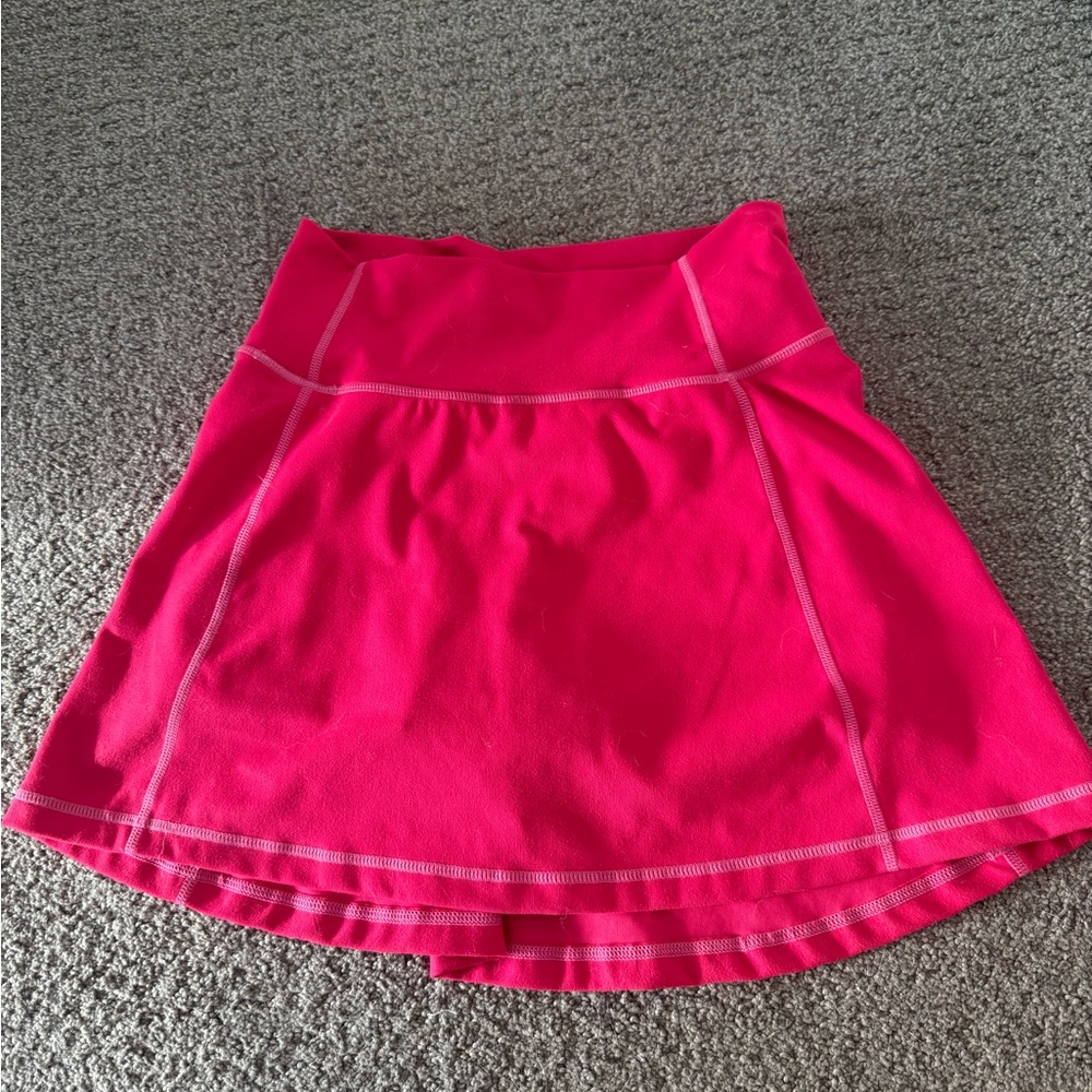 J. Crew Vibrant Pink Skater Skirt